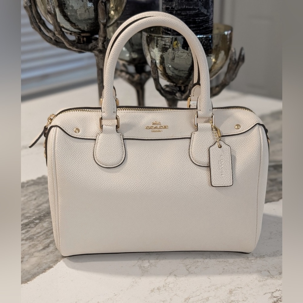 Coach F36677 - Coach Mini Bennett Satchel in Pebble Leather - Authentic
